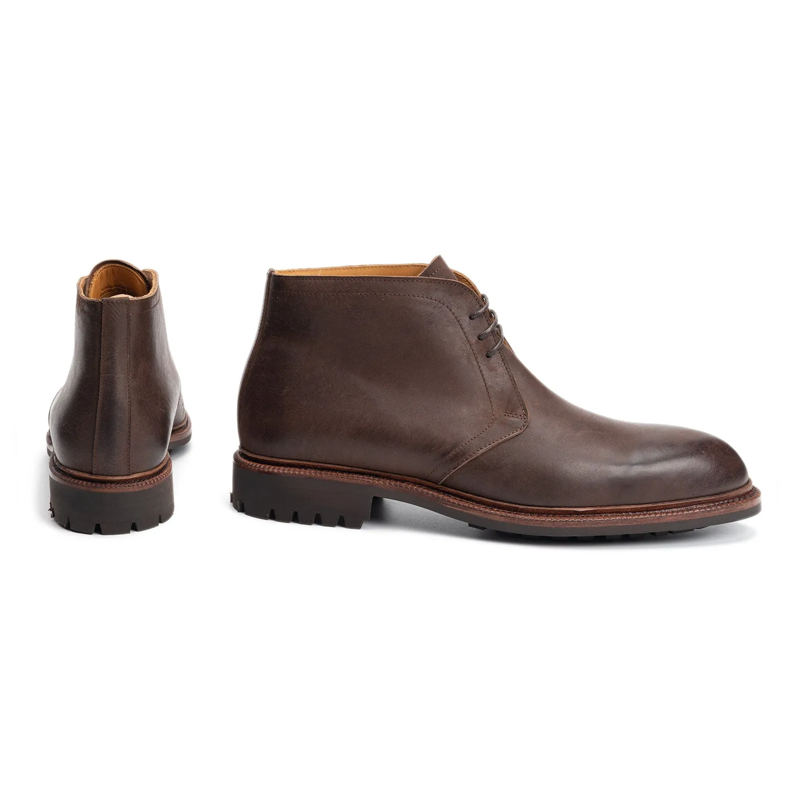 101468 - BROWN WAXY SHELL CORDOVAN - E