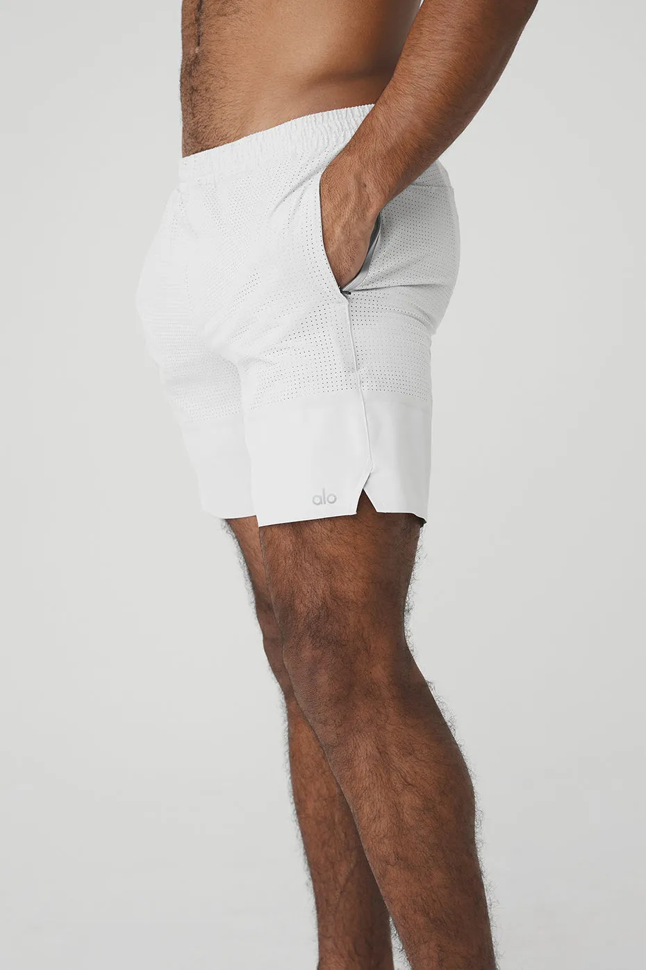 7" Traction Short - White