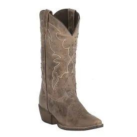 Abilene Rawhide Ladies Earth Brown W/ Studs Boots 5029