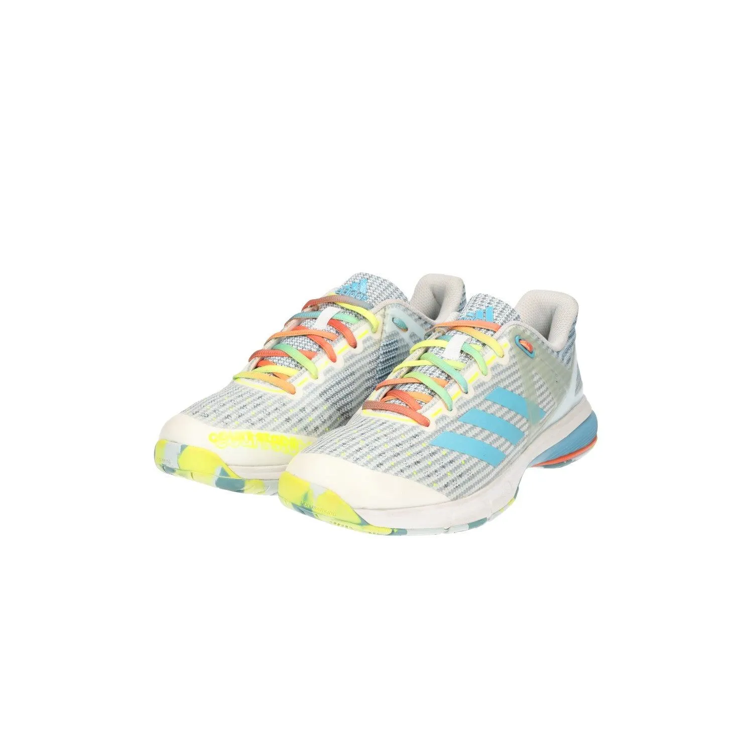 Adidas Court Stable 13 Indoor Sport Shoes Fabric Multicolour Colour For Women