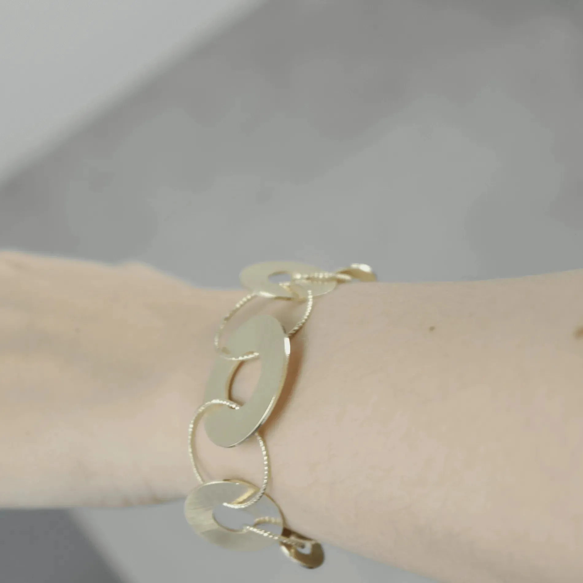 Alaya Chunky Bracelet Gold Plating