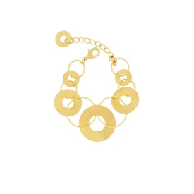 Alaya Chunky Bracelet Gold Plating