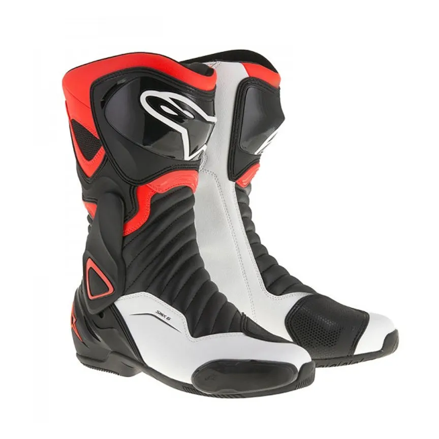 Alpinestars SMX-6 V2 Boots - Black / Red / White