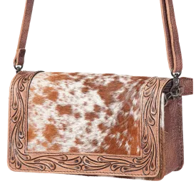 American Darling® Embossed Tooled Hair On Crossbody ADBG683