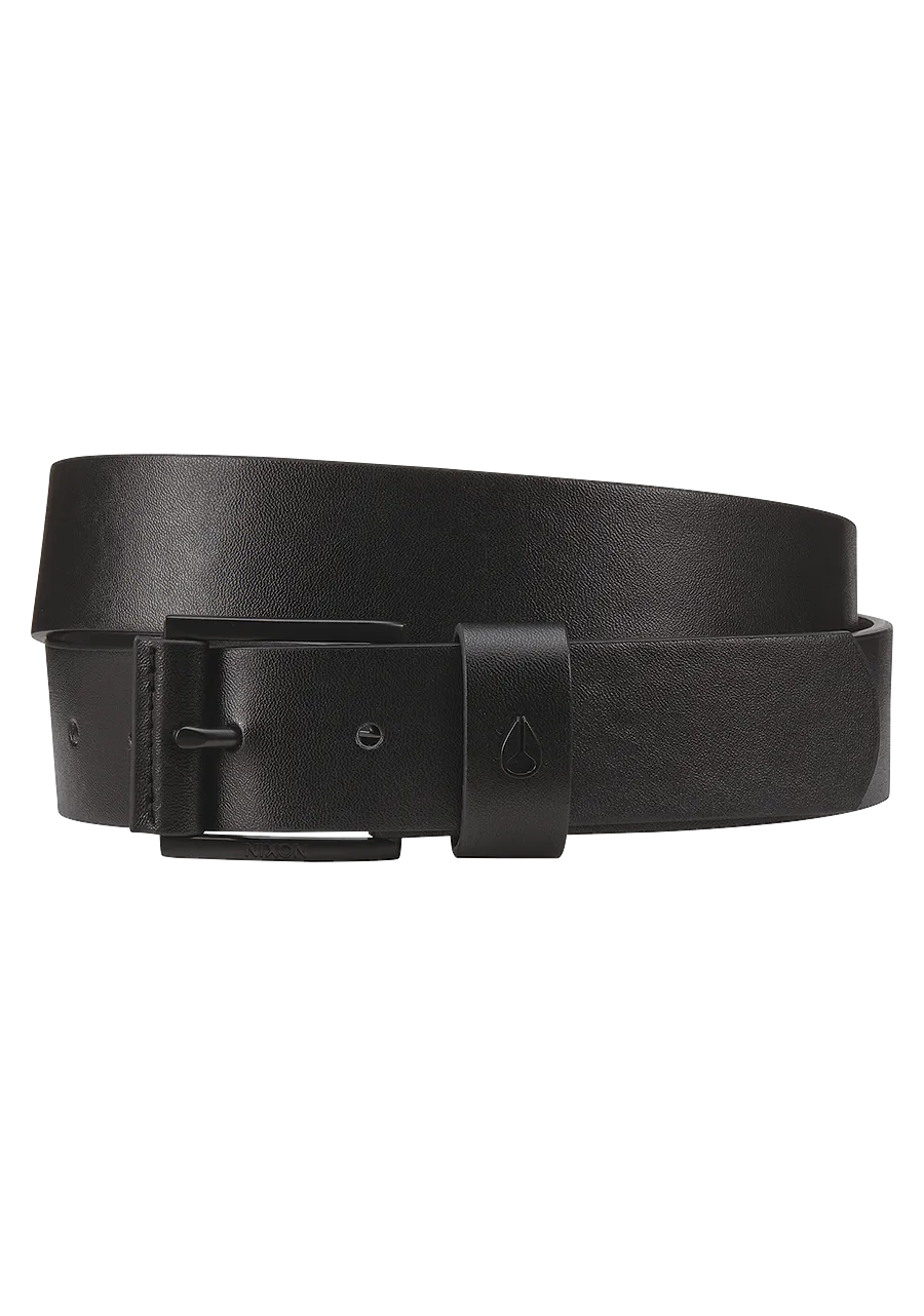 Americana Vegan Belt - All Black