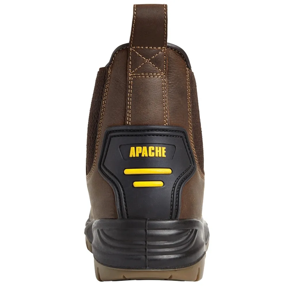 Apache AP715SM Brown Safety Dealer Boot S3