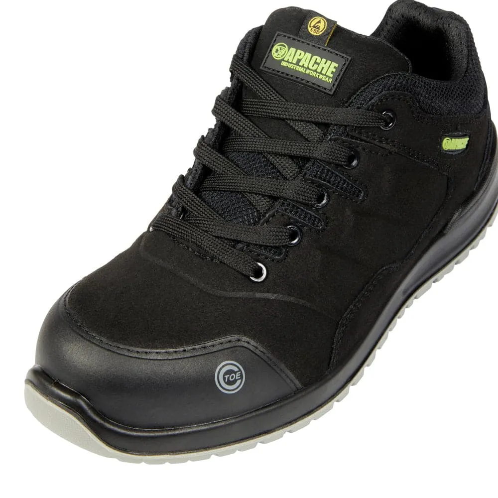 Apache Brampton S3 ESD Non-Metallic Lightweight Safety Work Trainer