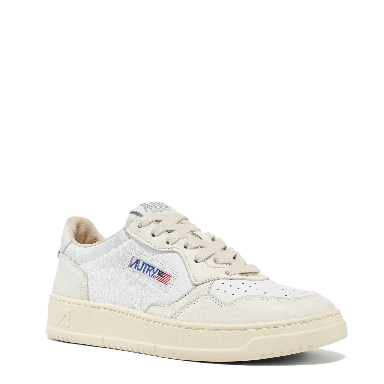 Autry Medalist Low Trainer Goat / Wash - White / White