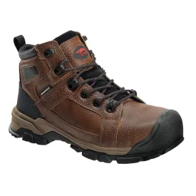 Avenger Men's 6" Ripsaw Waterproof Framer Brown Round Composite Toe EH PR Work Boot