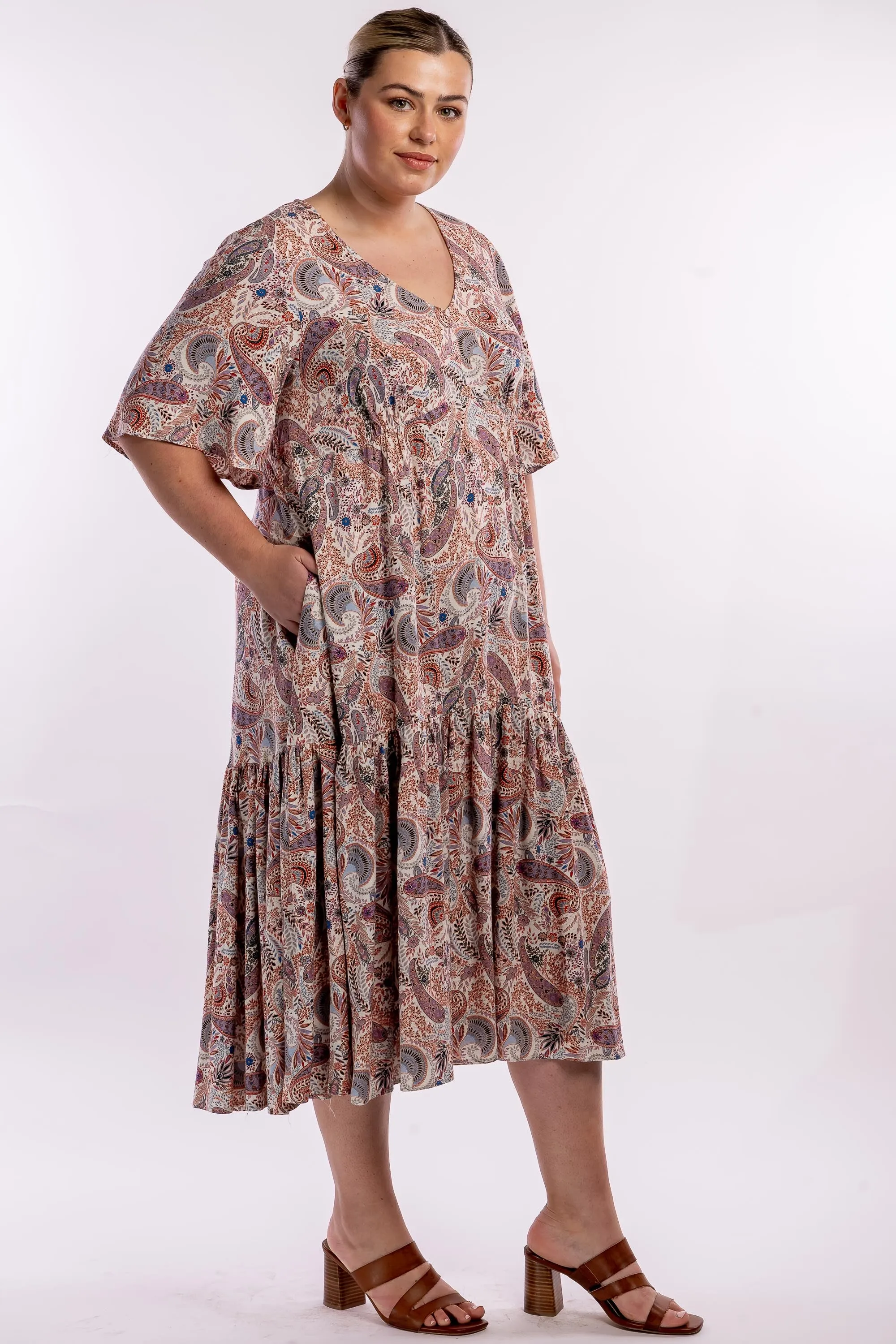 Babooshka Maxi Dress - Paisley - LAST ONE - SIZE XS (12/14)