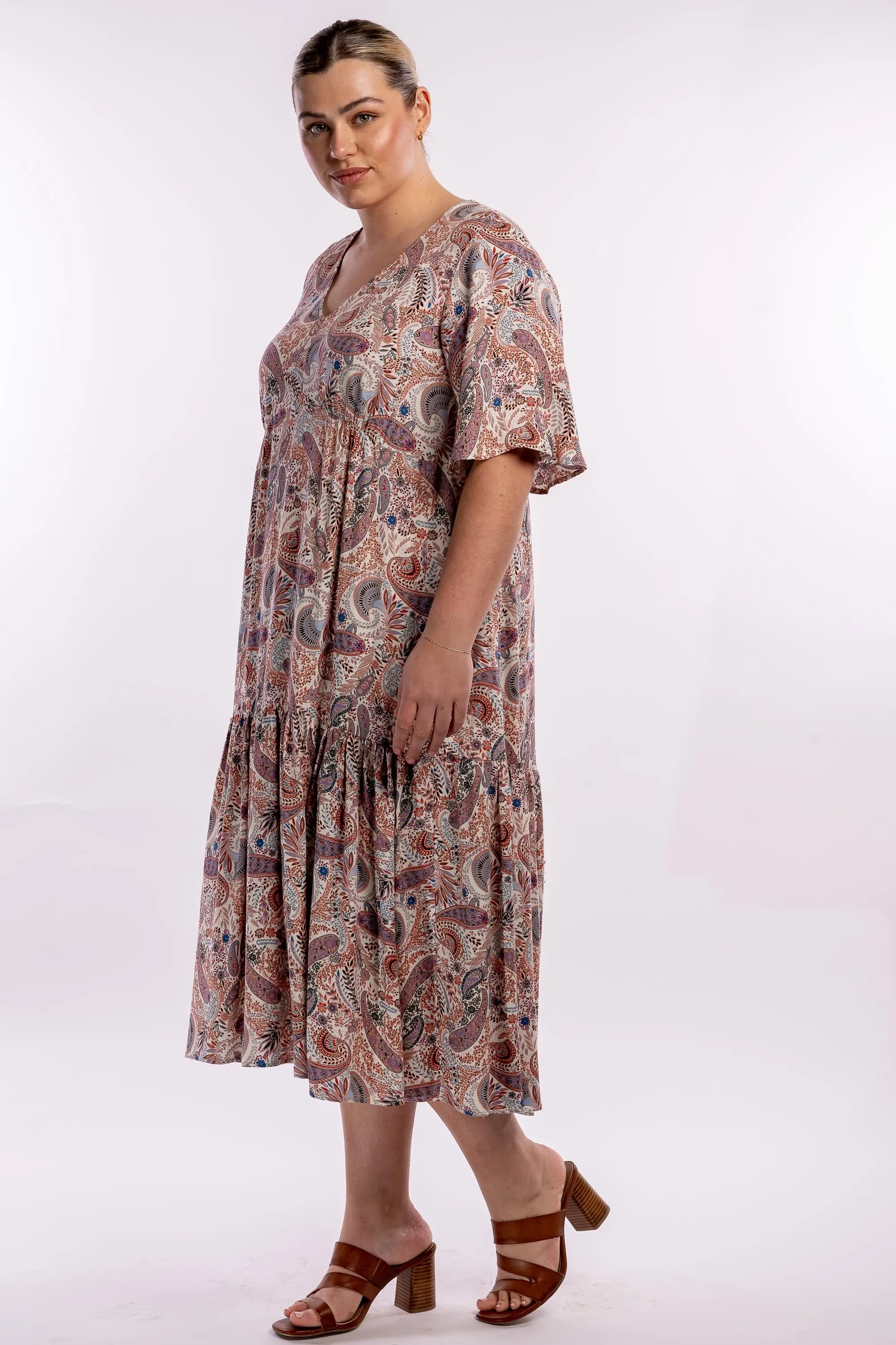 Babooshka Maxi Dress - Paisley - LAST ONE - SIZE XS (12/14)