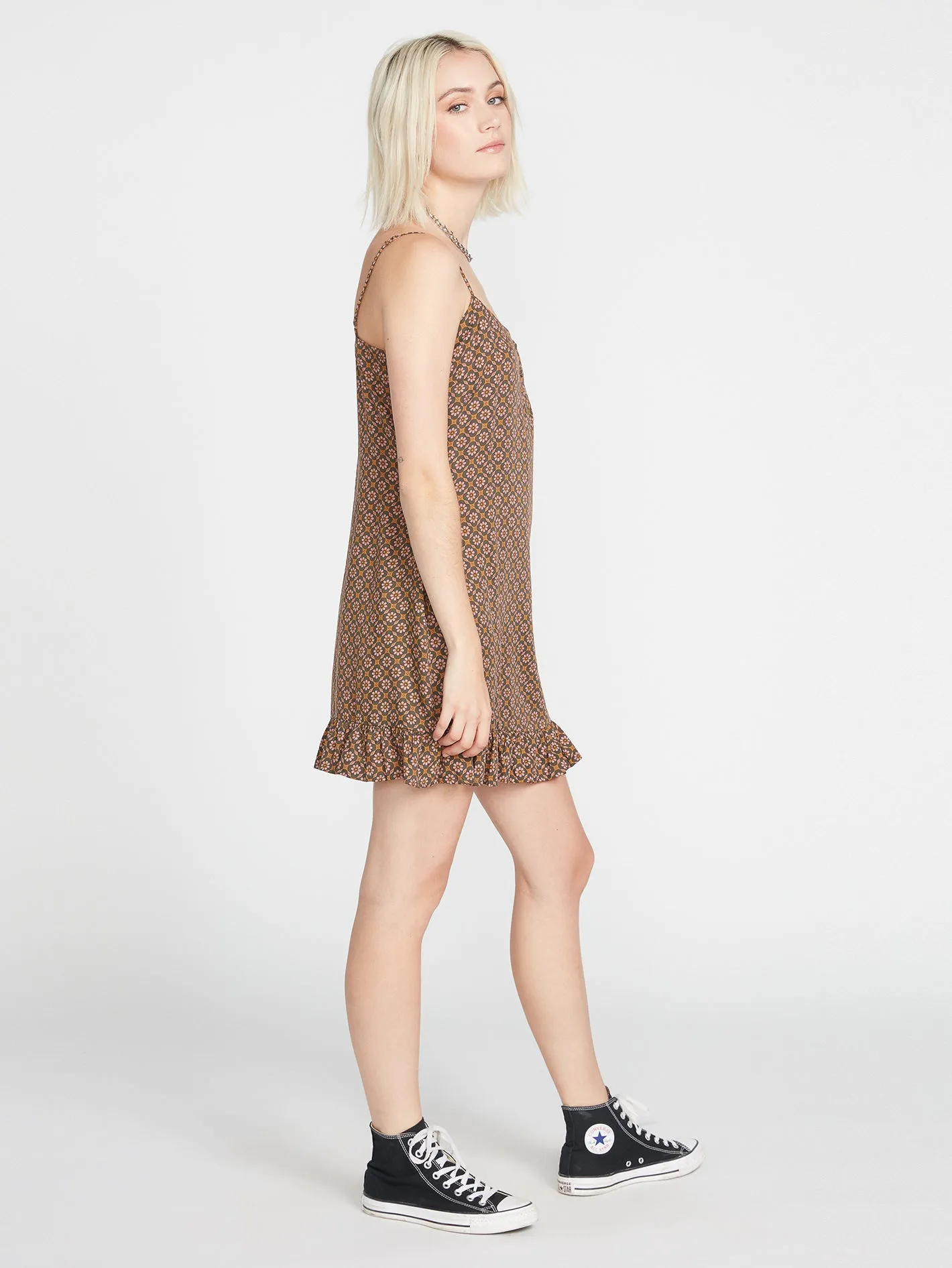 Beachnut Mini Dress - Espresso