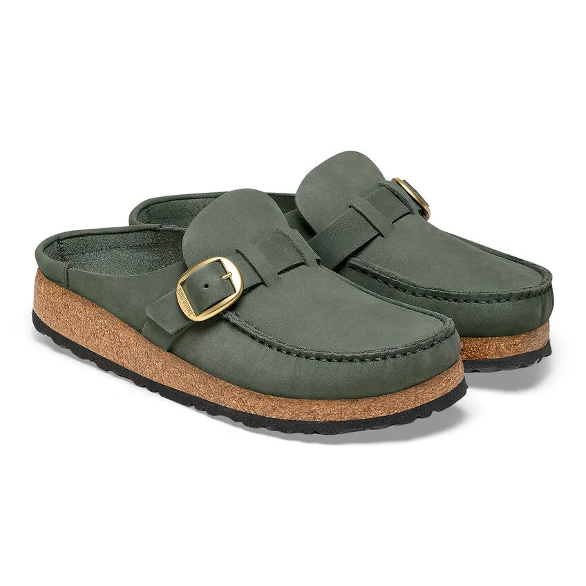 Birkenstock Buckley Nubuck Clog - Thyme