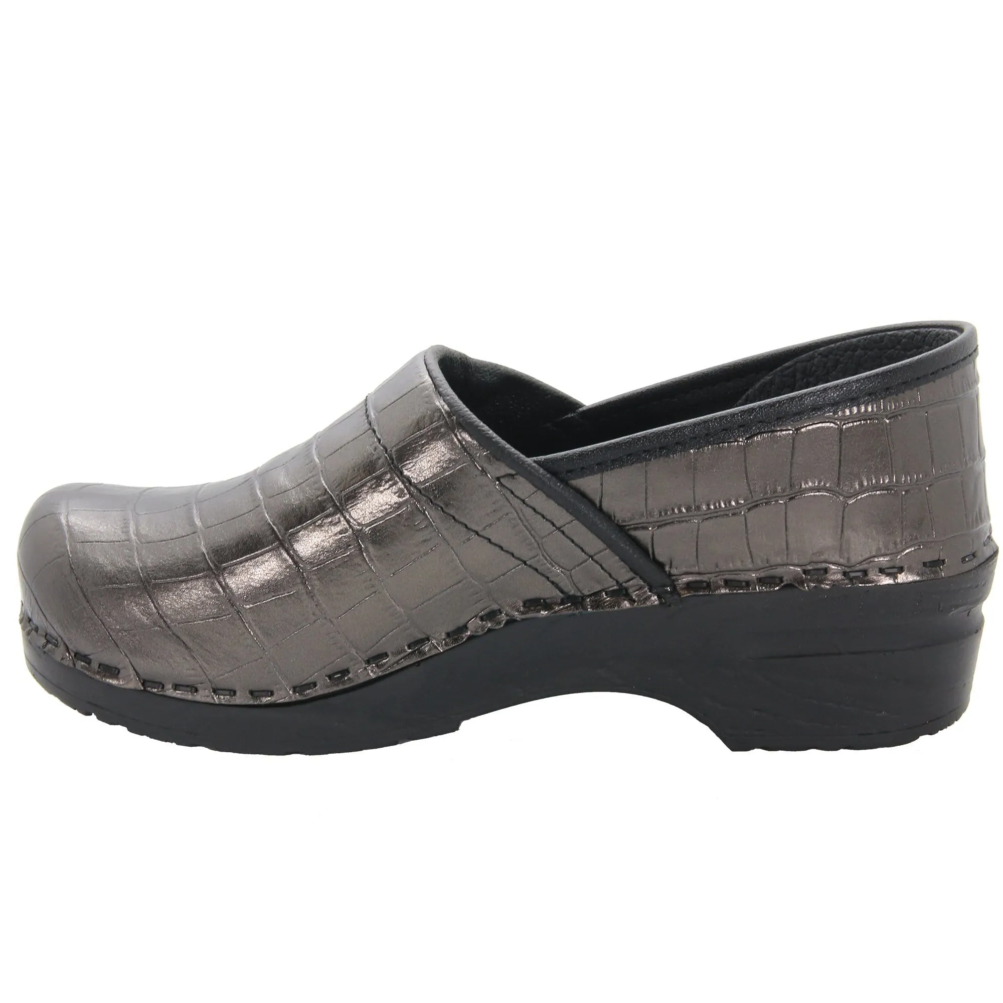 BJORK Professional Eva Croco Embossed Metallic Leather - CLOSEOUT