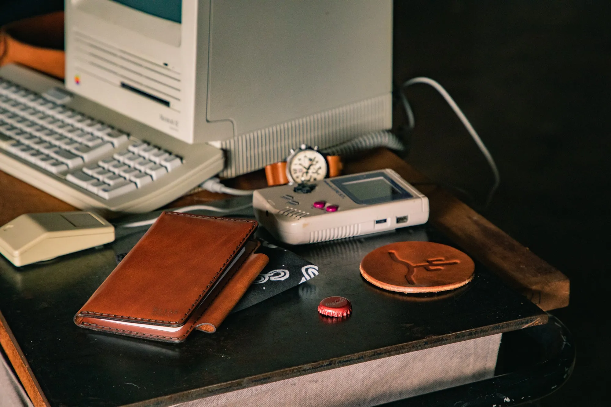 Cactus Leather Coasters