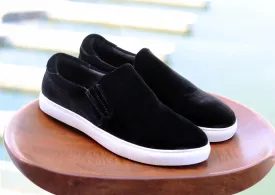 Carrucci by Maurice Velvet Slip-On Sneaker Black