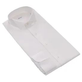 Cotton Tailcoat Shirt in White