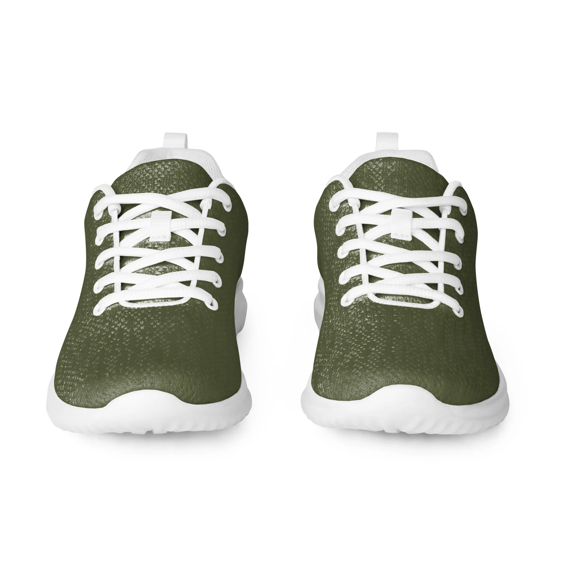 DASH Army Green Women’s Athletic Shoes Lightweight Breathable Design by IOBI Original Apparel