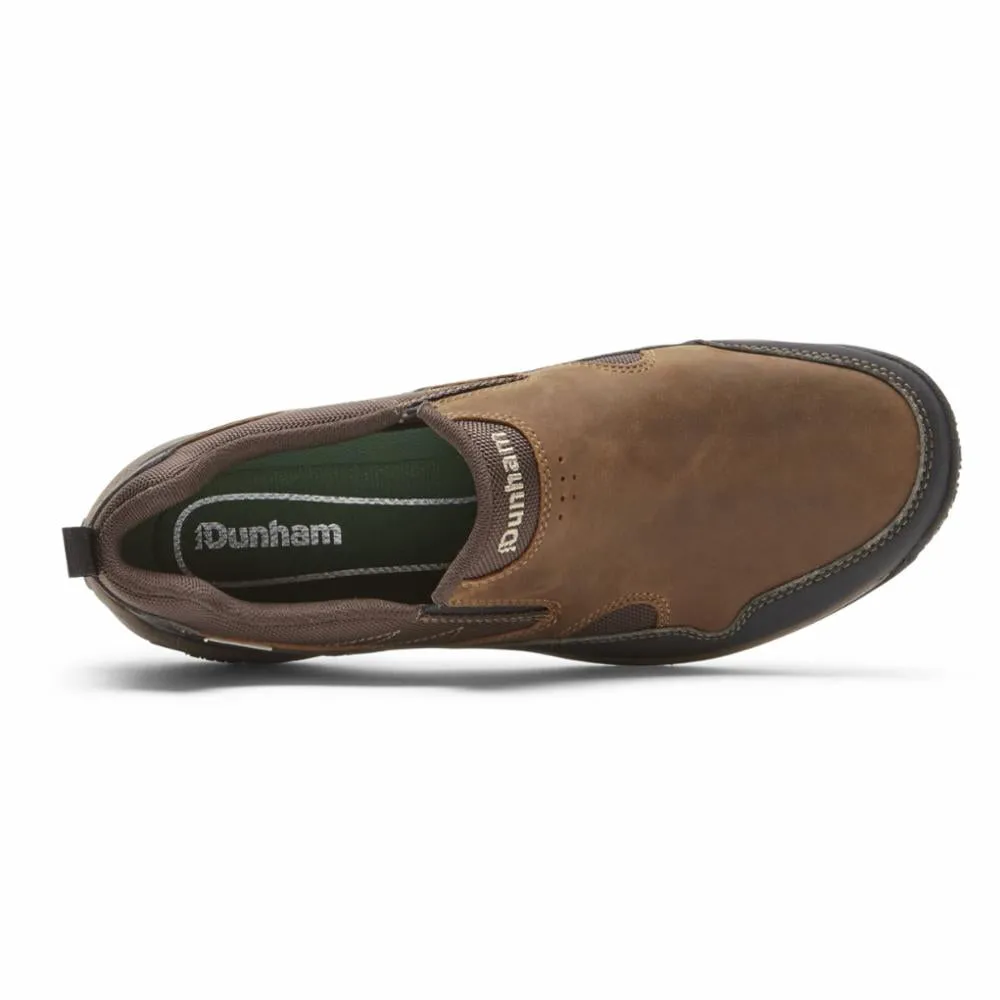 Dunham LUDLOW CLOUD PLUS SLIP ON BROWN LEA