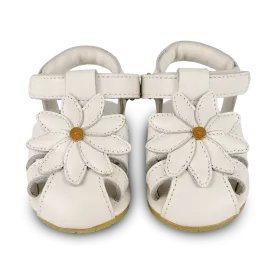 Duni Fields Sandals | Daisy | Off White Leather