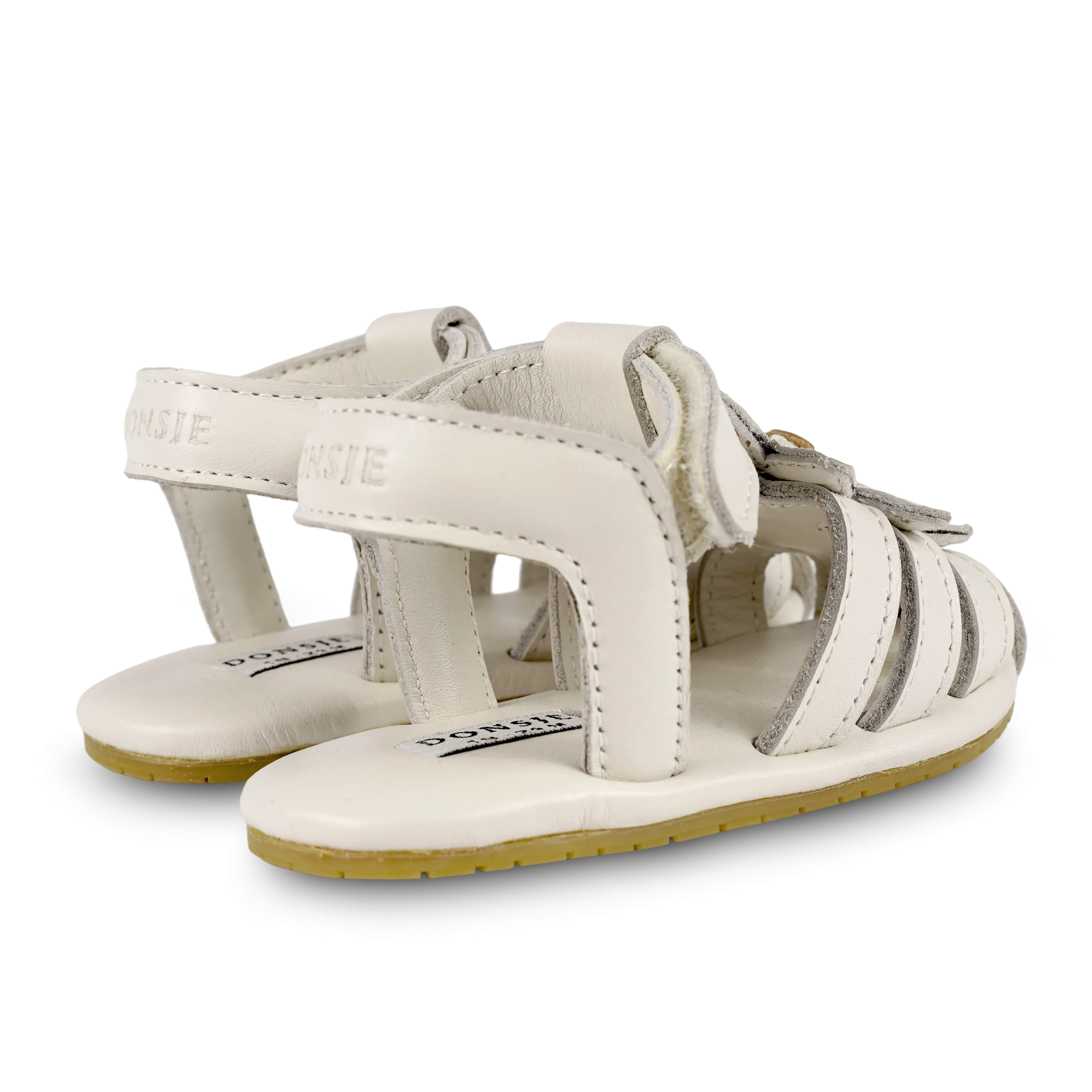 Duni Fields Sandals | Daisy | Off White Leather