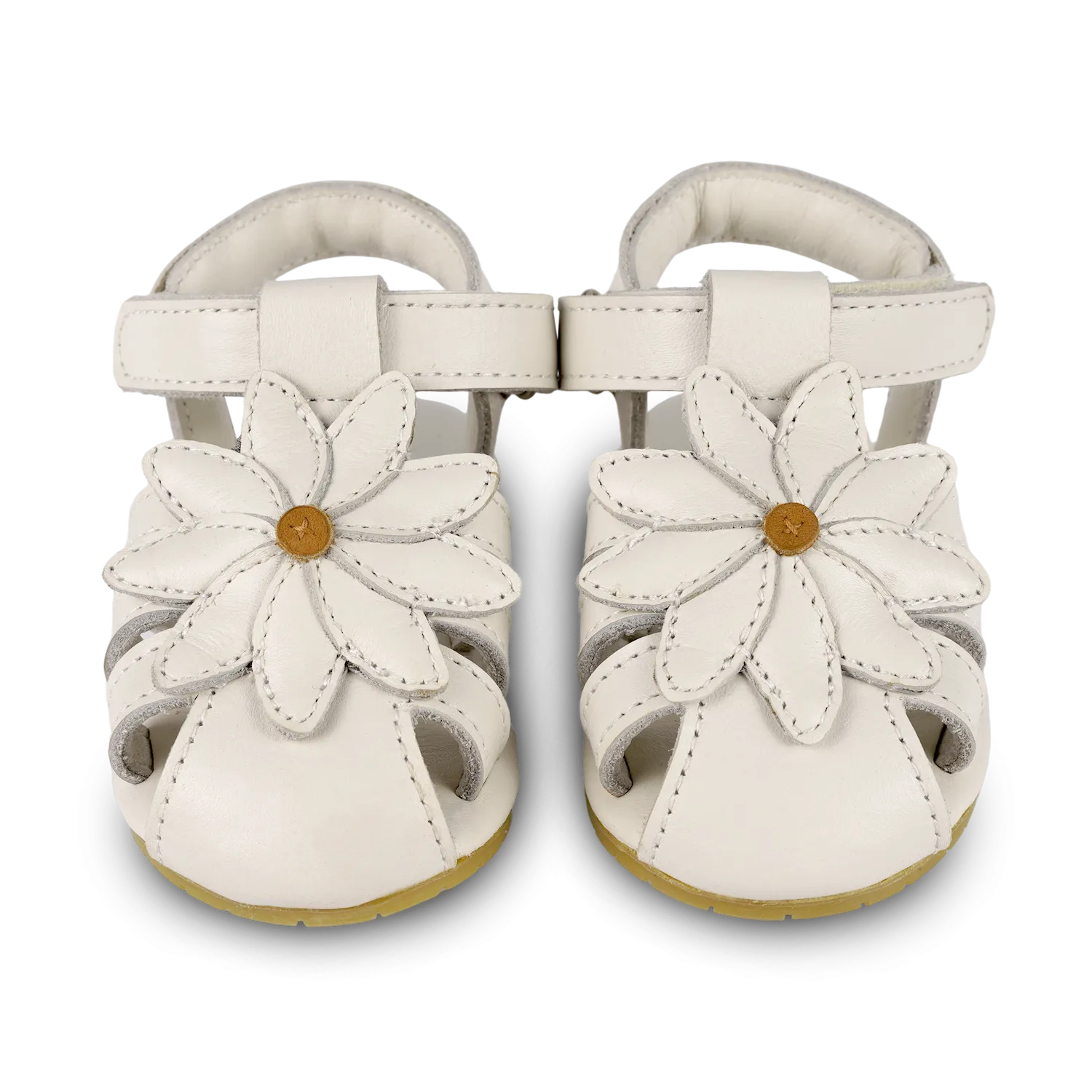 Duni Fields Sandals | Daisy | Off White Leather