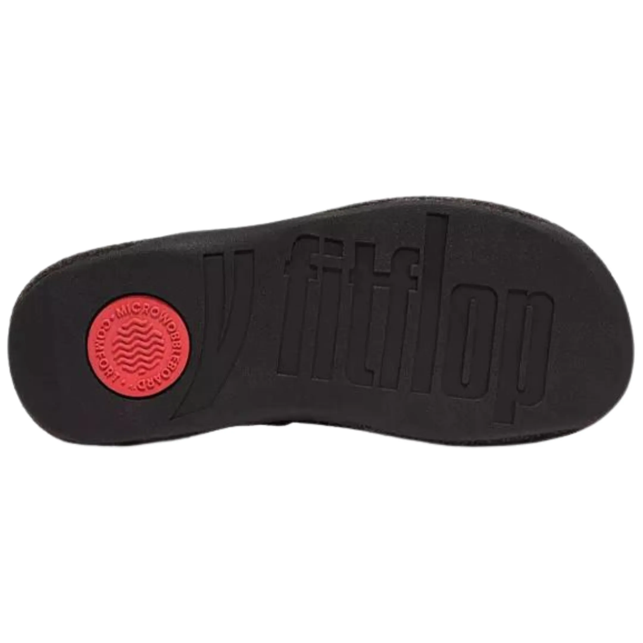 FitFlop Women's Shuv Felt Clog Black