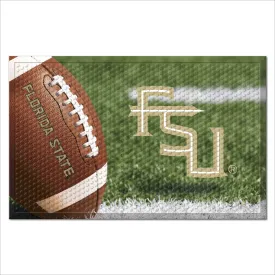 Florida State Seminoles Rubber Scraper Door Mat