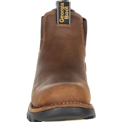 Georgia Boot Eagle One Steel Toe Waterproof Chelsea Work Boot