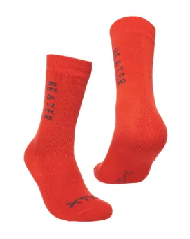 HEATER KIDS SOCK - LAVA