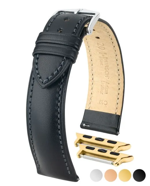 HIRSCH KENT Artisan Leather Watch Strap  010 02