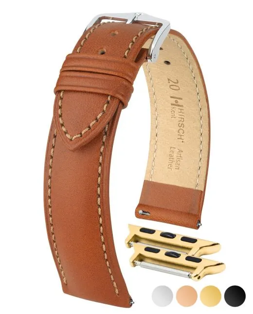 HIRSCH KENT Artisan Leather Watch Strap  010 02