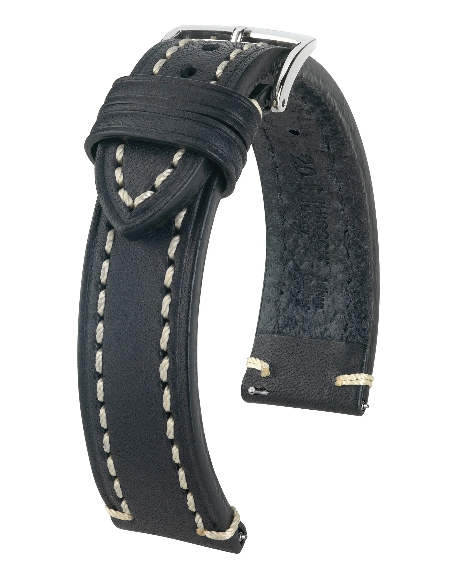 HIRSCH LIBERTY Saddle Leather Watch Band  1090 02