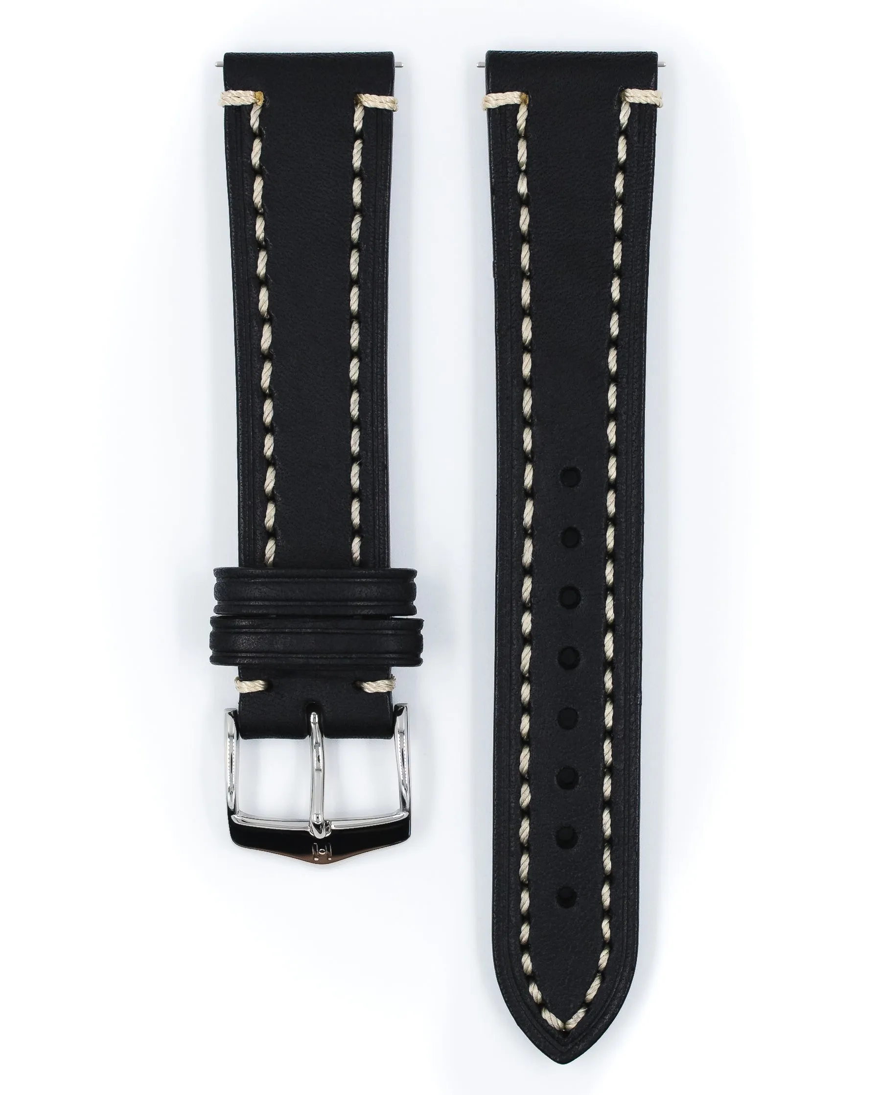 HIRSCH LIBERTY Saddle Leather Watch Band  1090 02