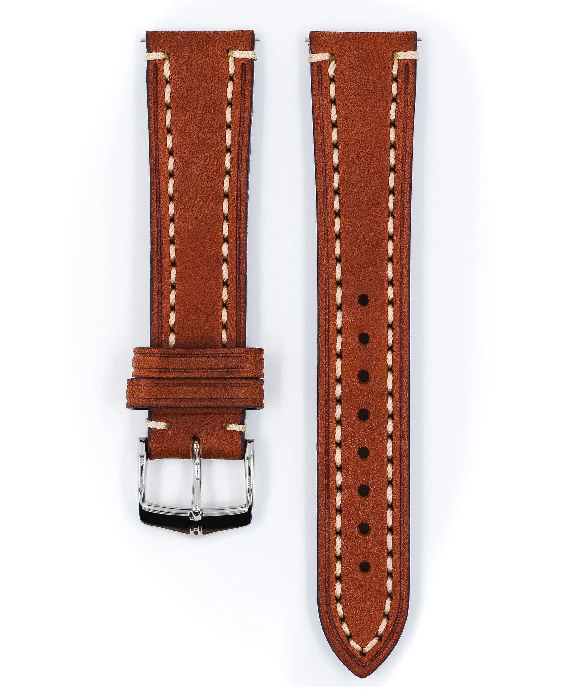 HIRSCH LIBERTY Saddle Leather Watch Band  1090 02