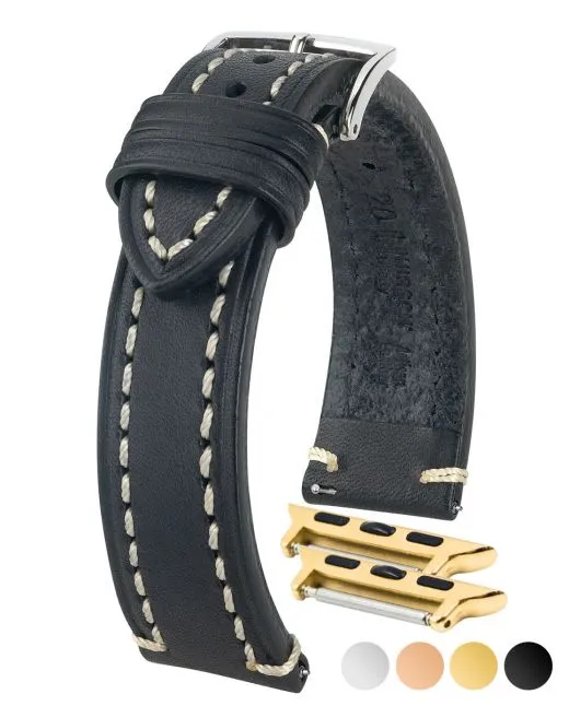 HIRSCH LIBERTY Saddle Leather Watch Band  1090 02