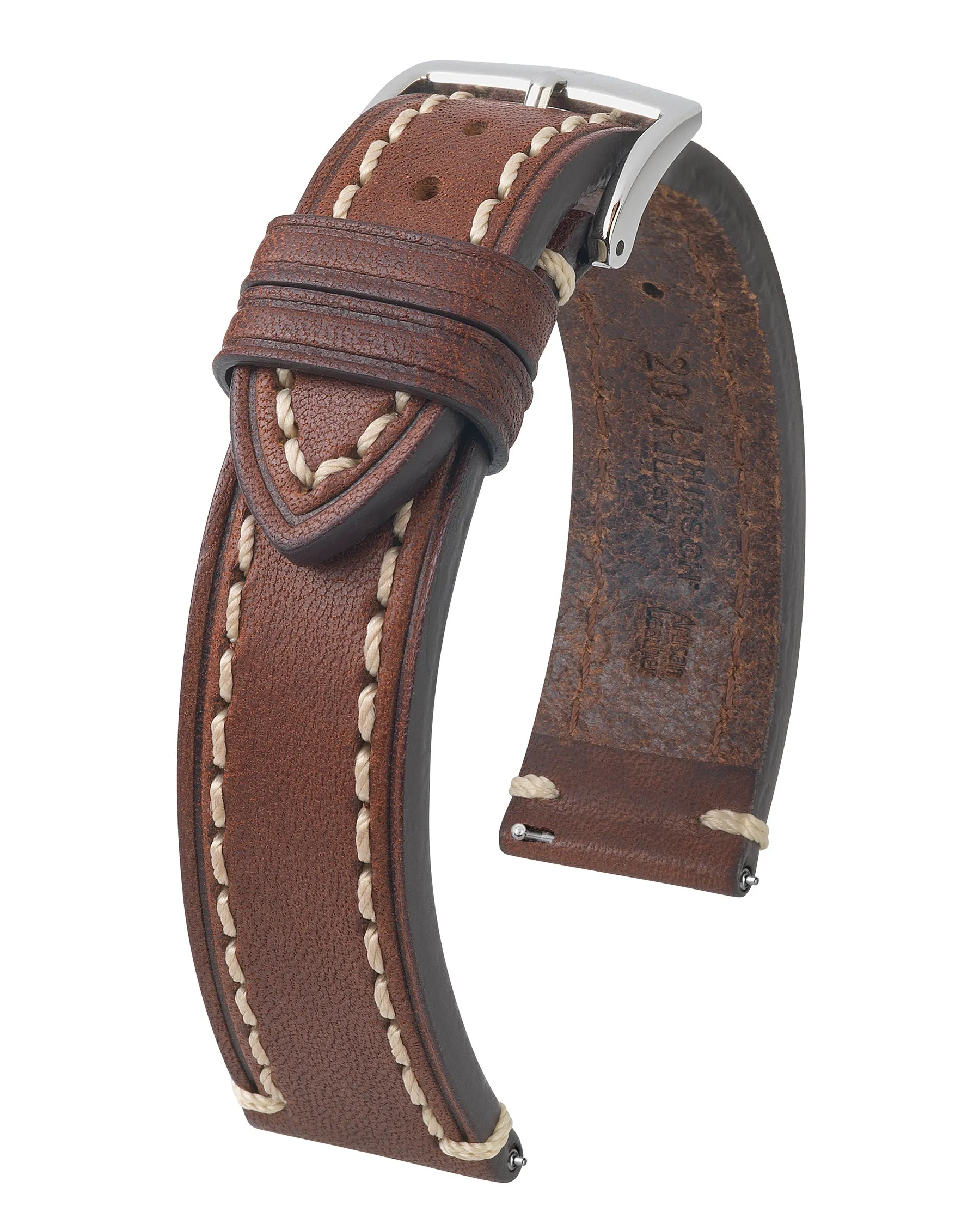 HIRSCH LIBERTY Saddle Leather Watch Band  1090 02