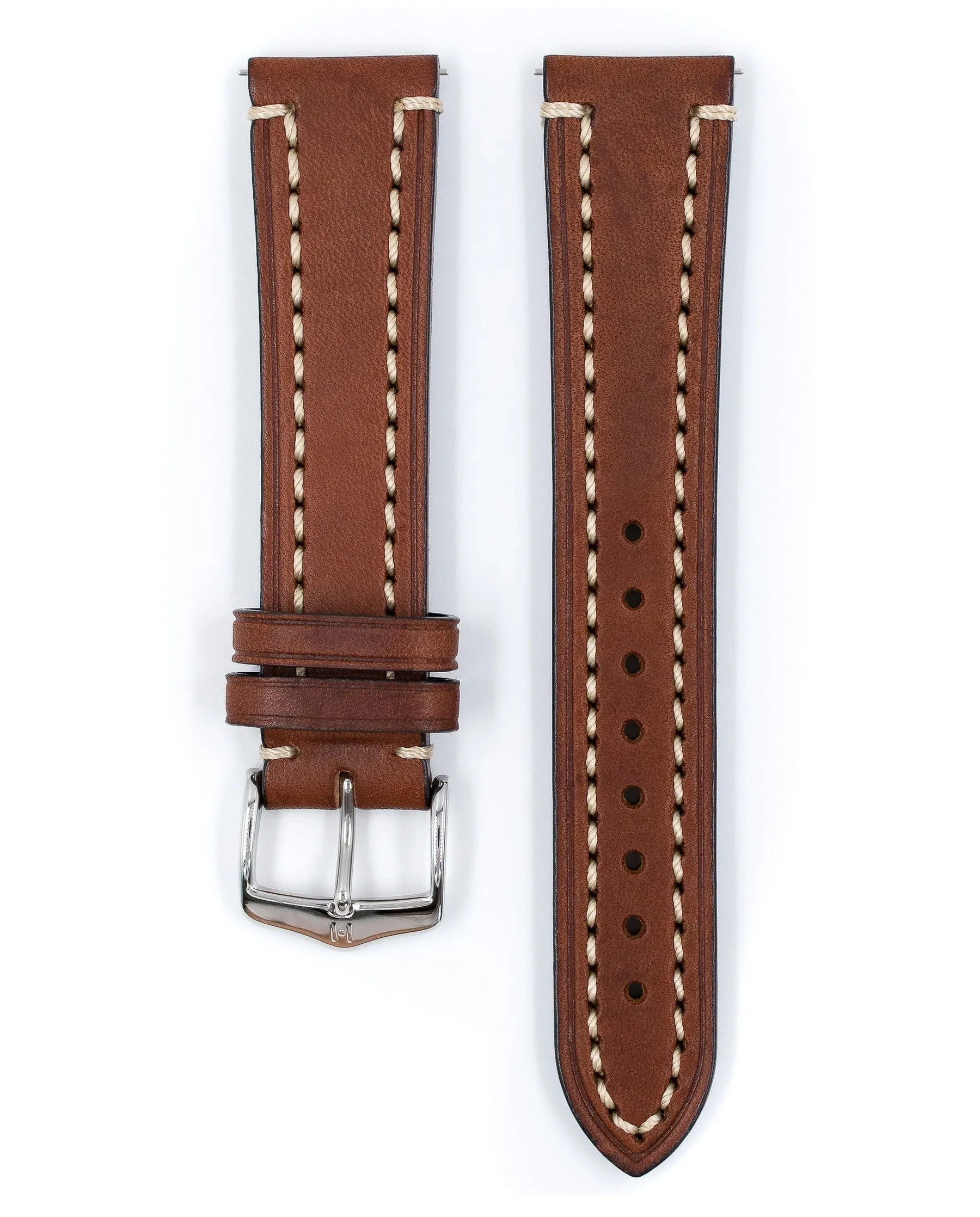 HIRSCH LIBERTY Saddle Leather Watch Band  1090 02