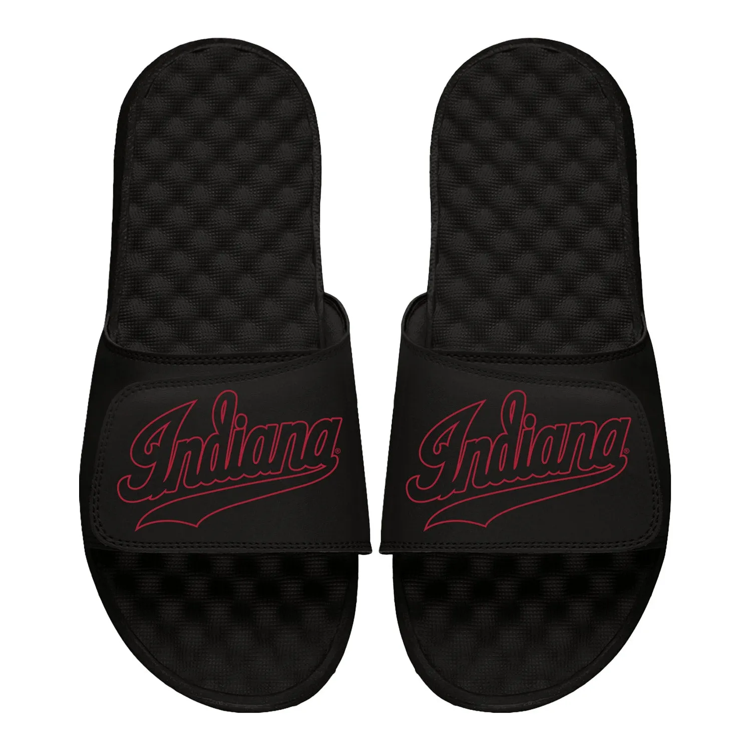 Indiana Hoosiers Mantra Script Black Slides