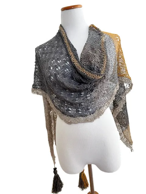 Intrigue shawl