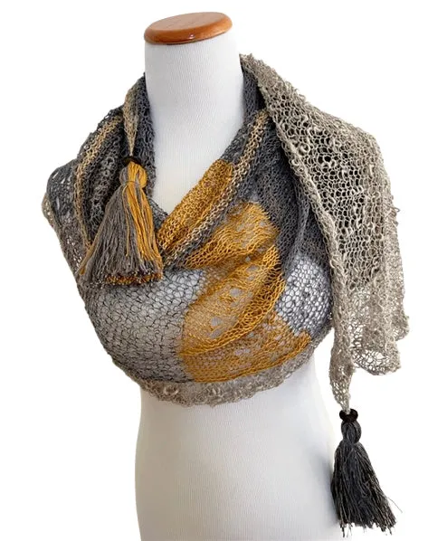 Intrigue shawl