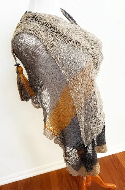 Intrigue shawl