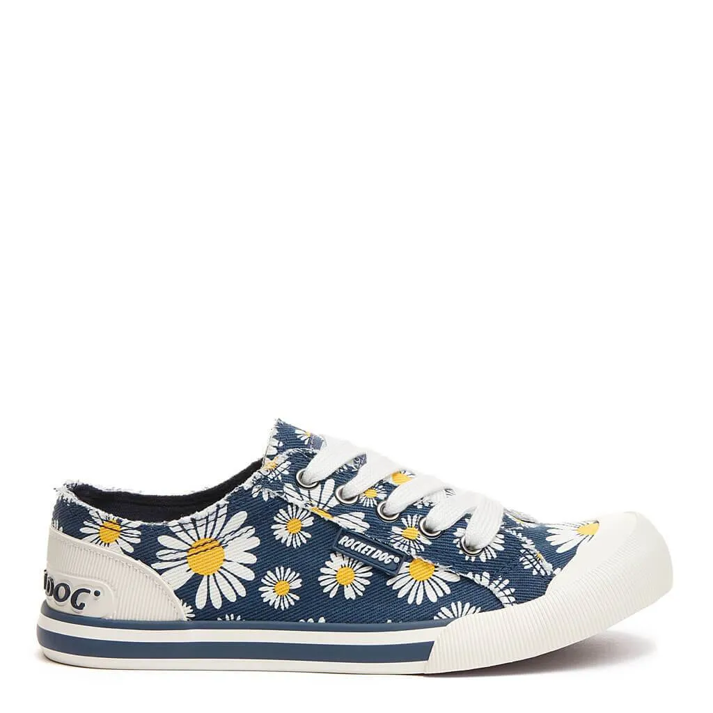 Jazzin Homer Daisy Print Trainers