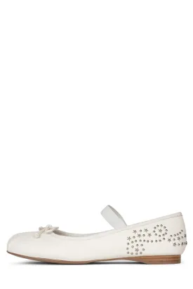 Jeffrey Campbell x FP x Understated Leather Stars Align Ballet Flat