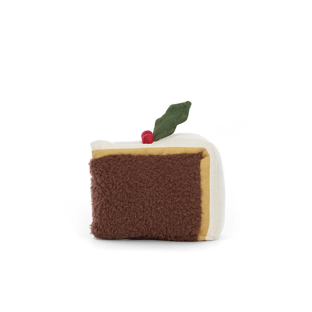 Jellycat Amuseable Slice Of Christmas Cake