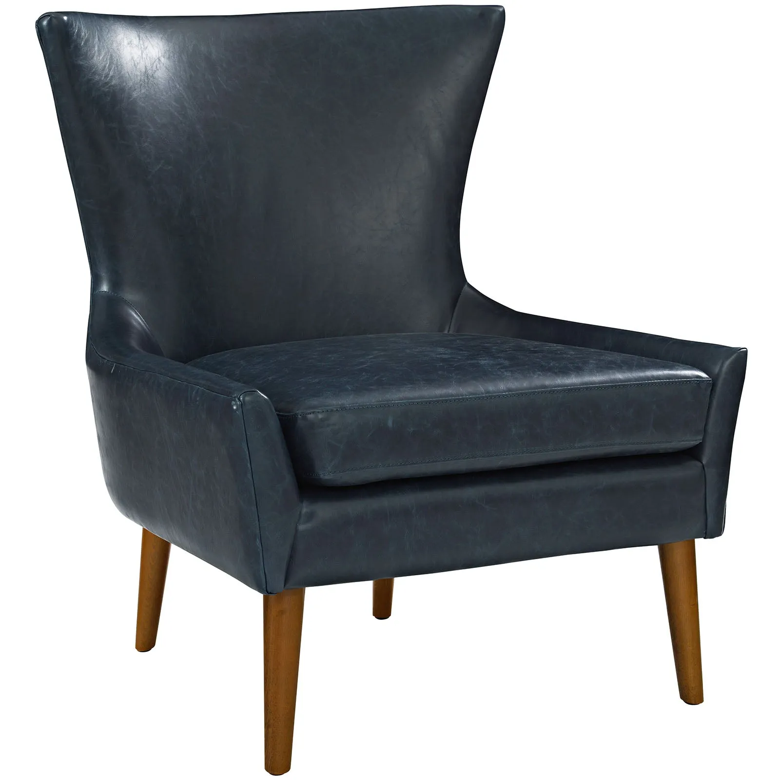 Keen Upholstered Vinyl Armchair