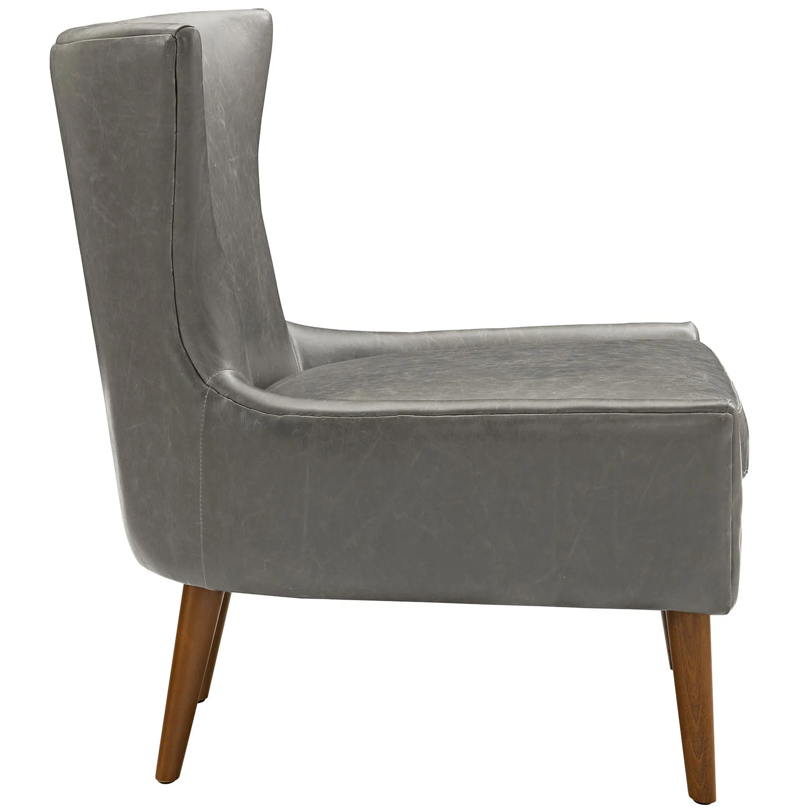 Keen Upholstered Vinyl Armchair