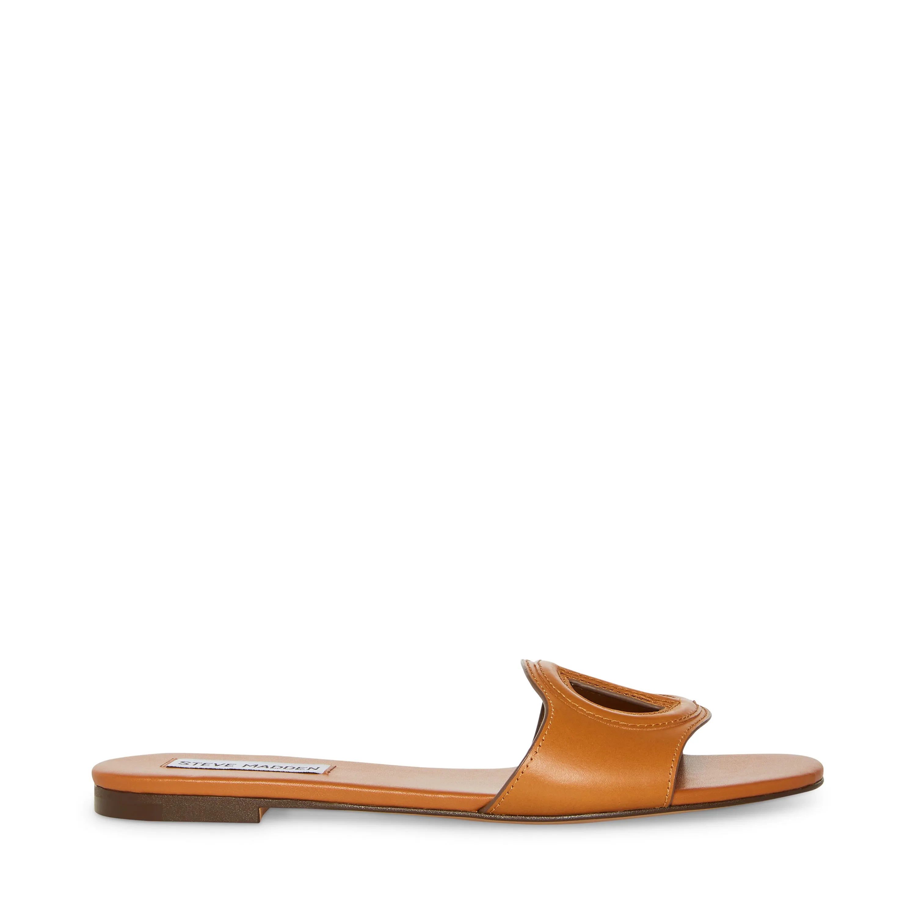 Kylah Slides TAN LEATHER