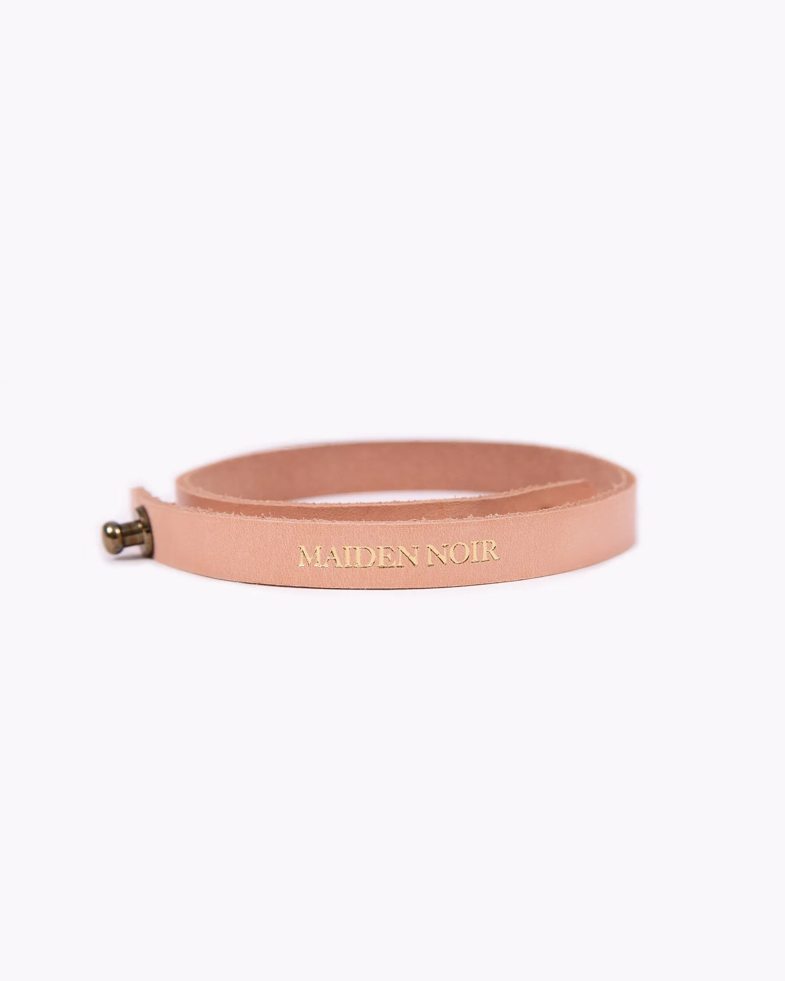 Leather Bracelet - Tan