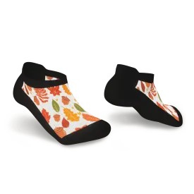 Maple Leaves Diabetic Ankle Socks